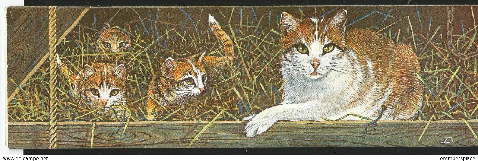 Belgium - 1993 Cats Booklet Complete MNH **    Sc 1506a - Unclassified