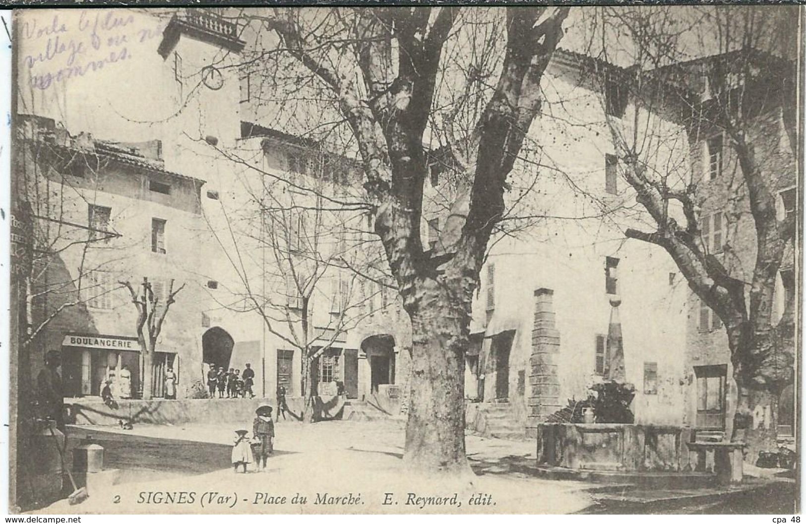 Var : Signes, Place Du Marché - Signes