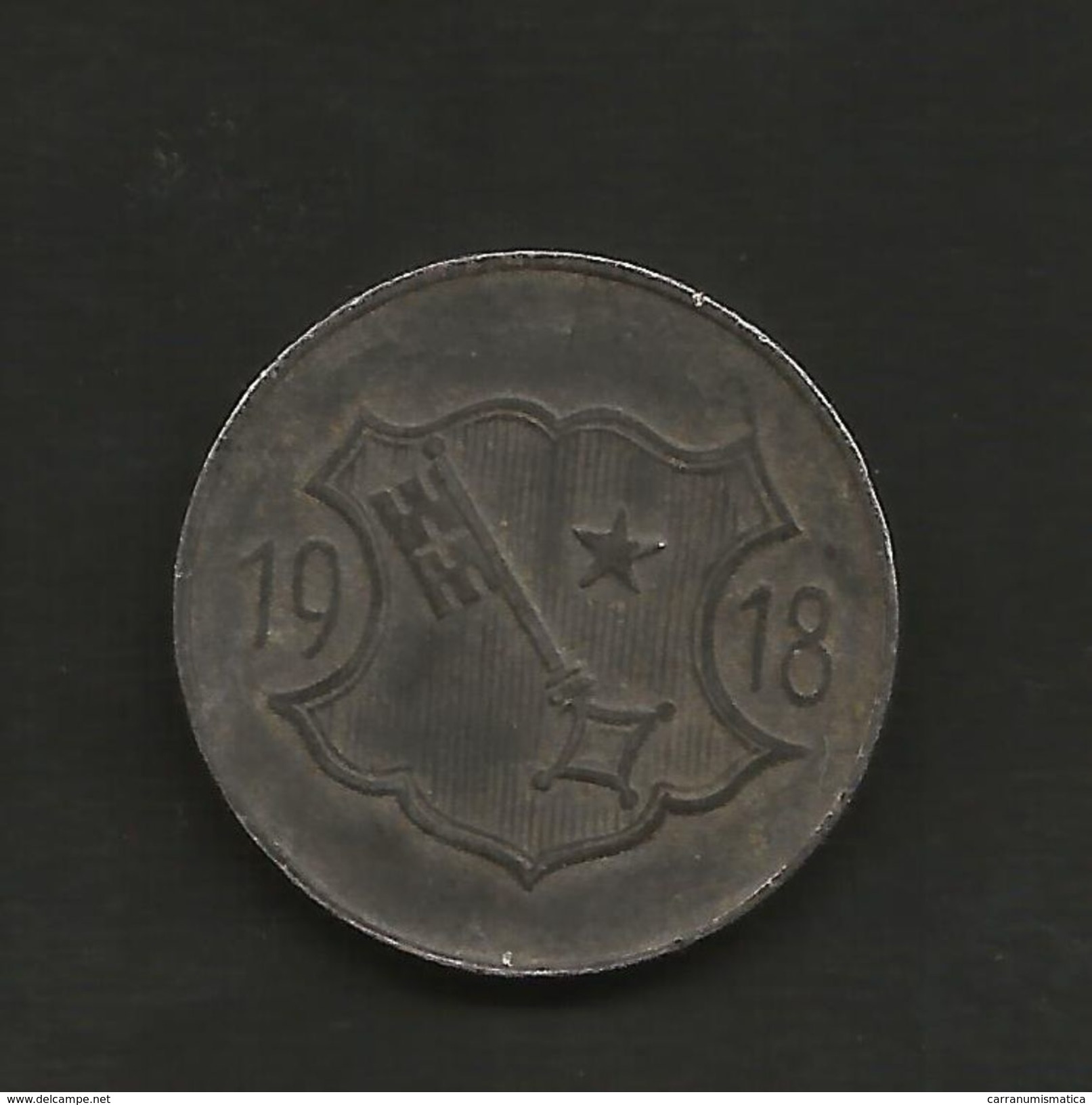 DEUTSCHLAND / GERMANY - NOTGELD - Stadt WORMS - 10 Pfennig (1918) Zink / Zinc / Zinco - Notgeld