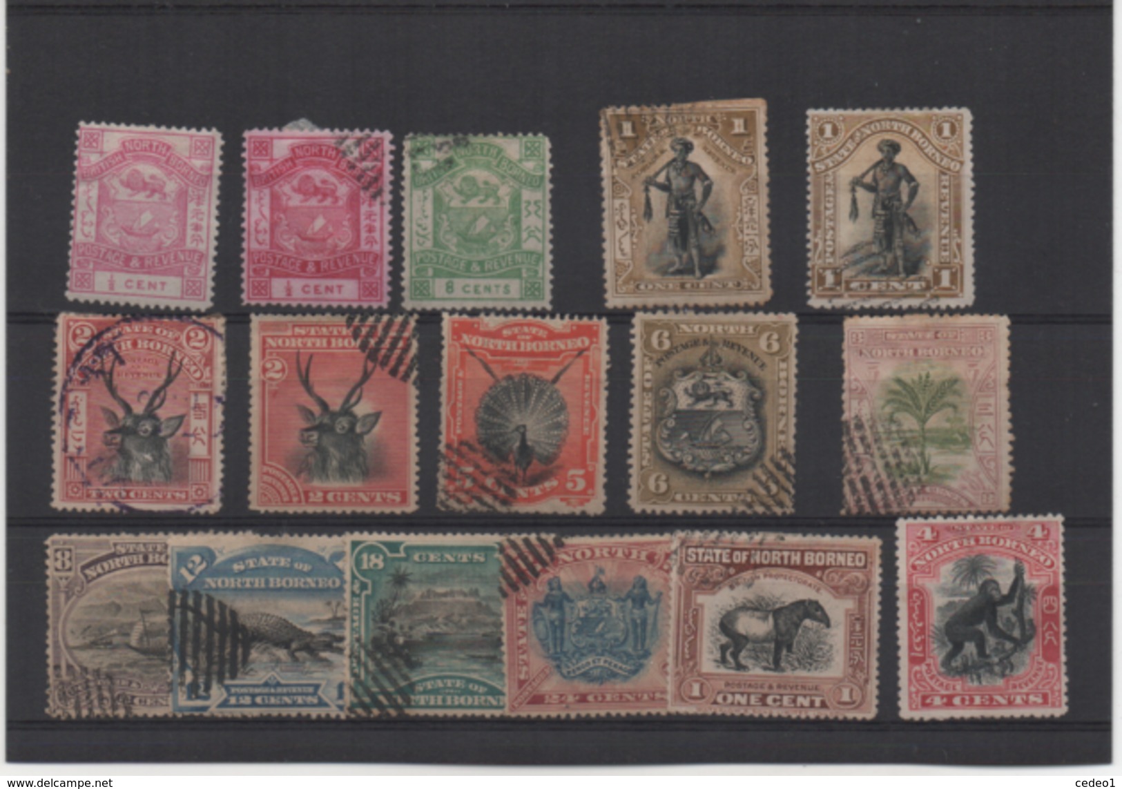 BORNEO BRITANNIQUE  LOT DE TIMBRES - Autres - Océanie