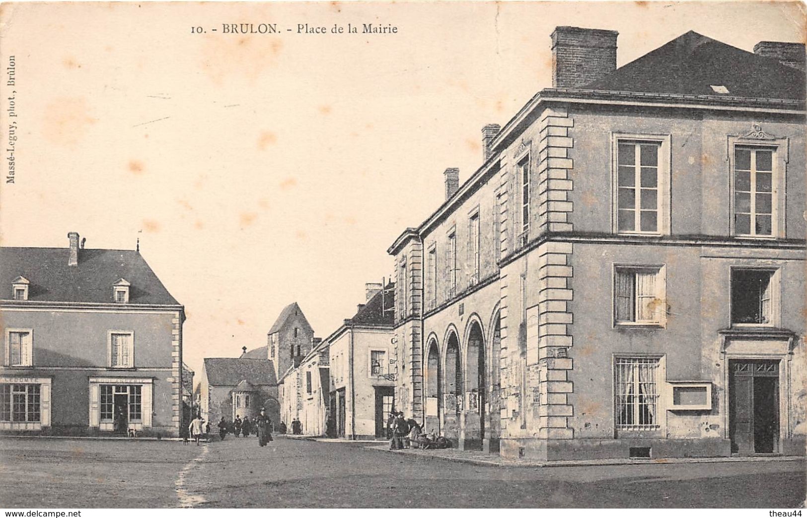 ¤¤   -   BRULON   -  Place De La Mairie     -  ¤¤ - Brulon