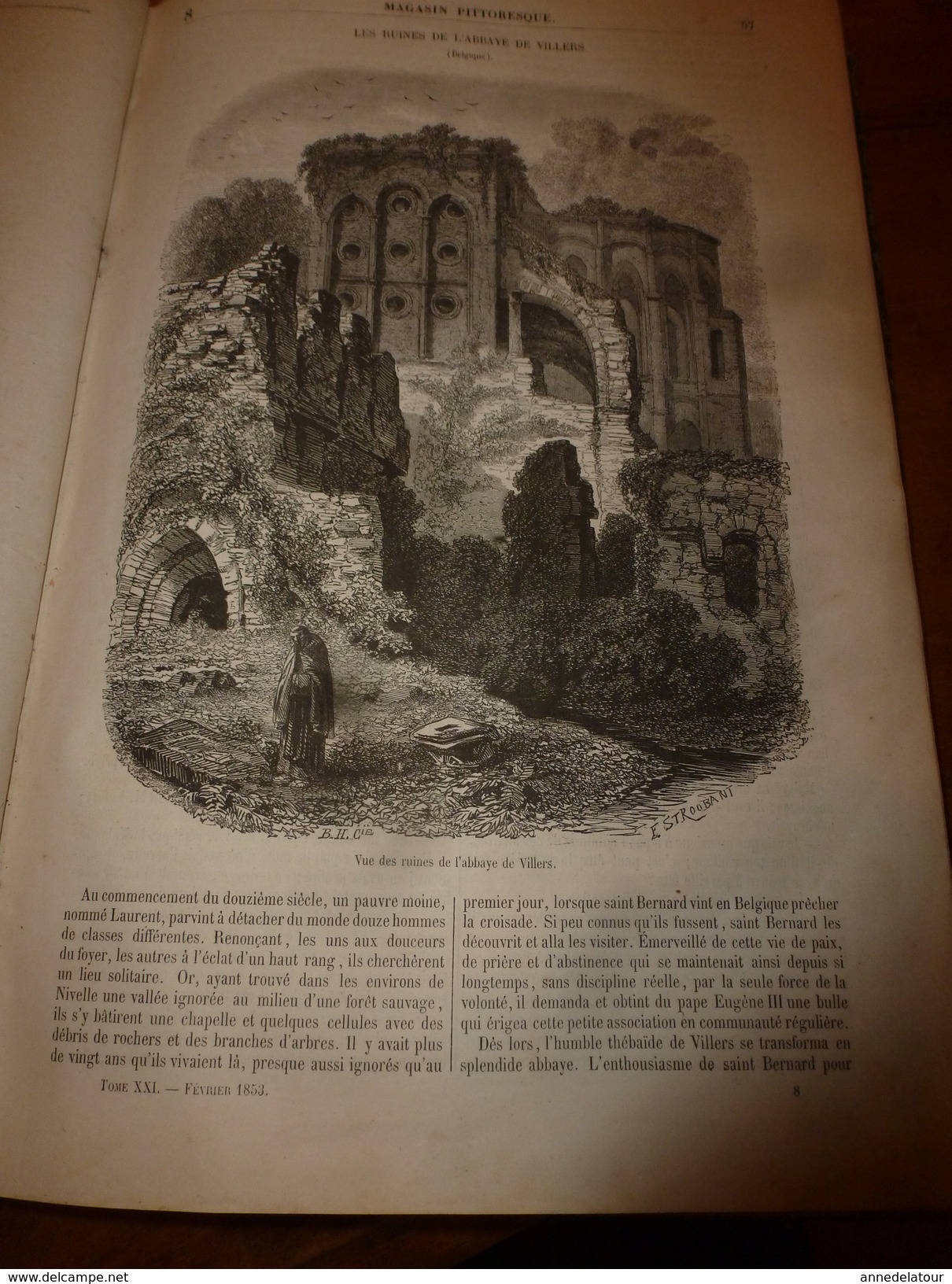 1853  MAGASIN PITTORESQUE  :L'ARTdu TOURNEUR (tournage);Villers,Andresselles,Tonquedec,Bruxelles;etc