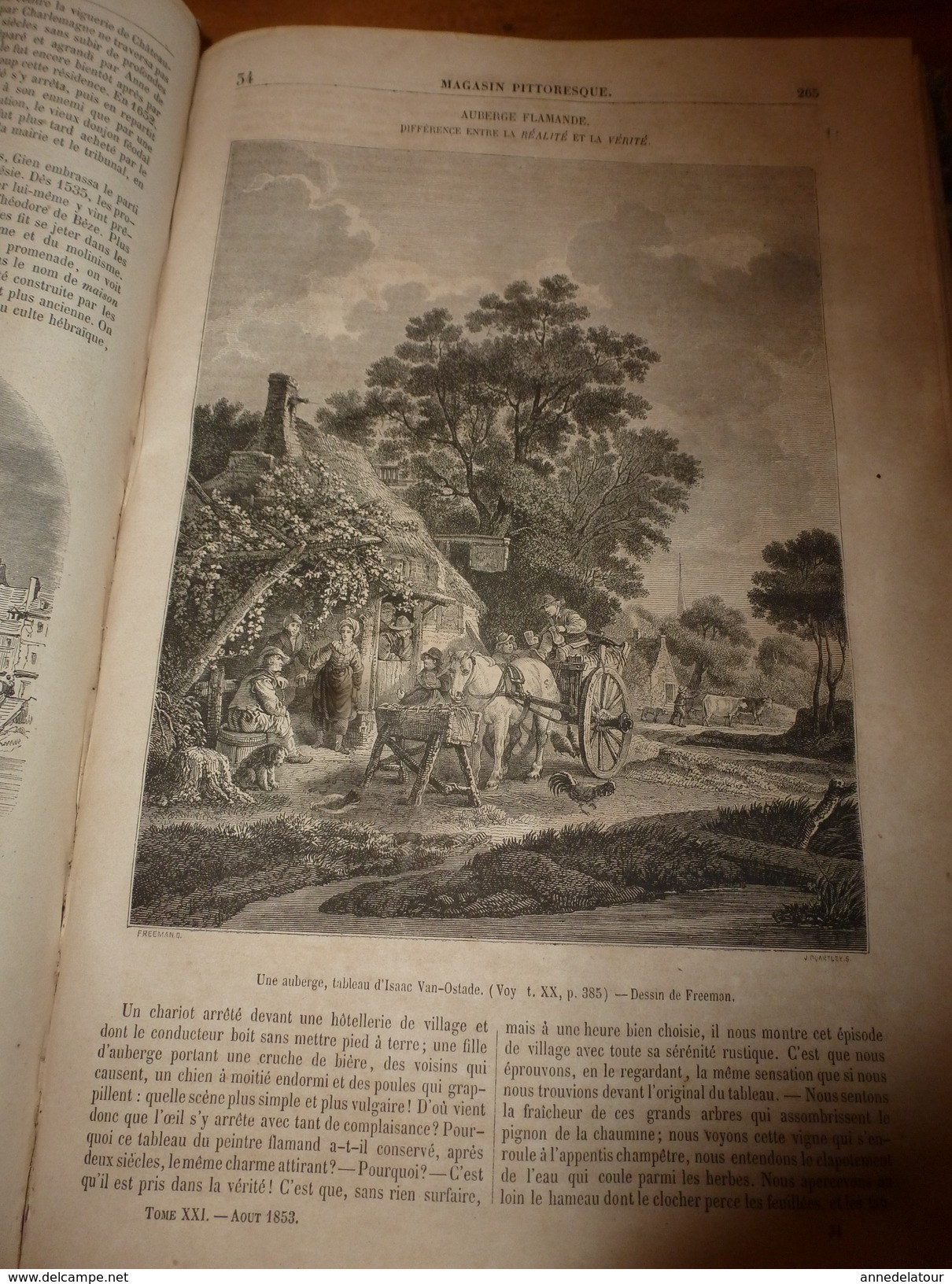 1853  MAGASIN PITTORESQUE  :L'ARTdu TOURNEUR (tournage);Villers,Andresselles,Tonquedec,Bruxelles;etc