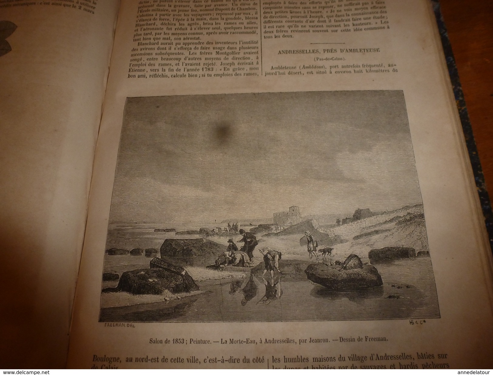 1853  MAGASIN PITTORESQUE  :L'ARTdu TOURNEUR (tournage);Villers,Andresselles,Tonquedec,Bruxelles;etc