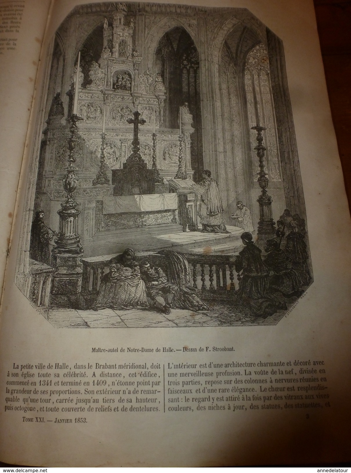 1853  MAGASIN PITTORESQUE  :L'ARTdu TOURNEUR (tournage);Villers,Andresselles,Tonquedec,Bruxelles;etc