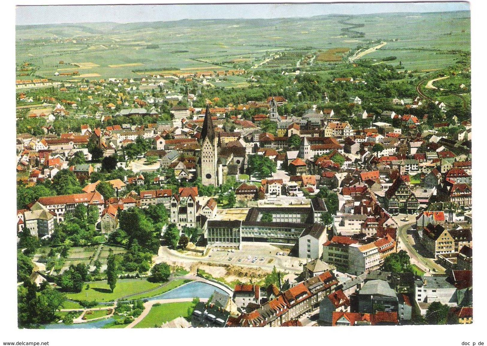 Deutschland - Paderborn - Alte Luftaufnahme - Paderborn