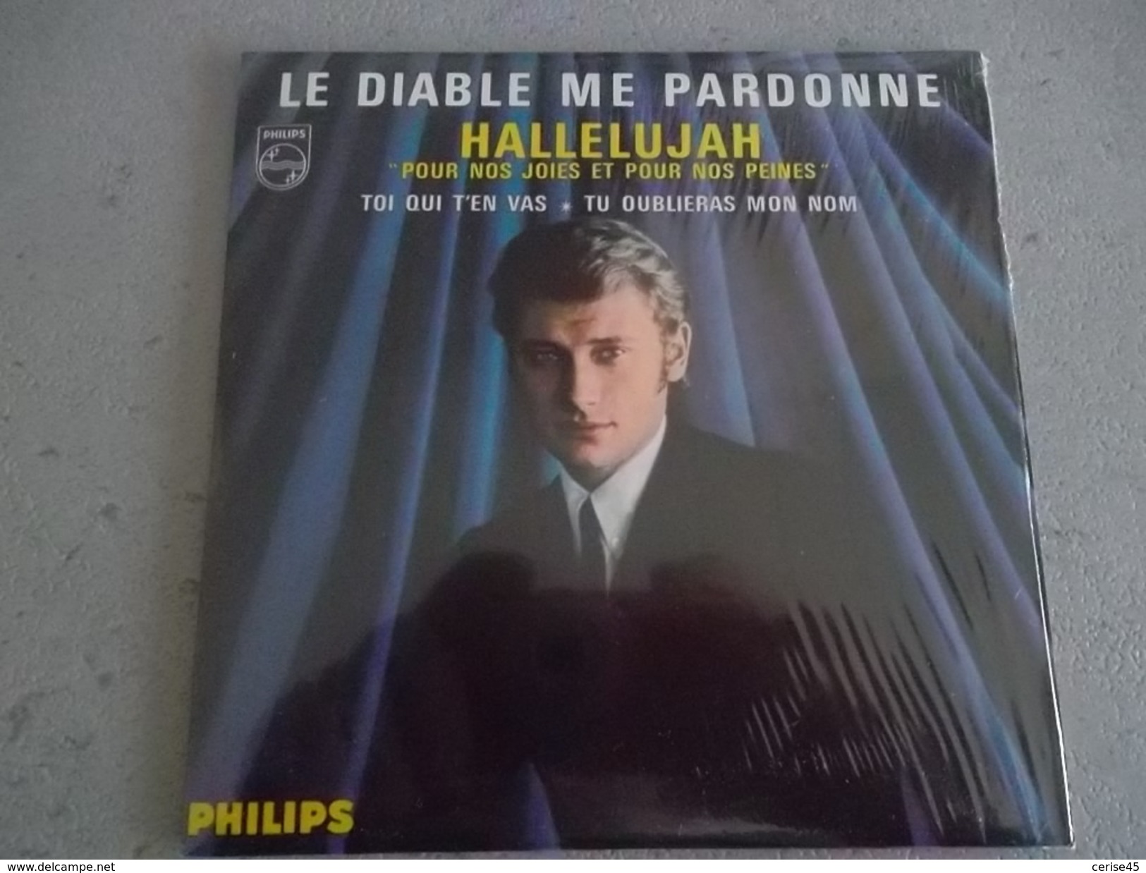 CD 4 TITRES JOHNNY HALLYDAY - Other - French Music