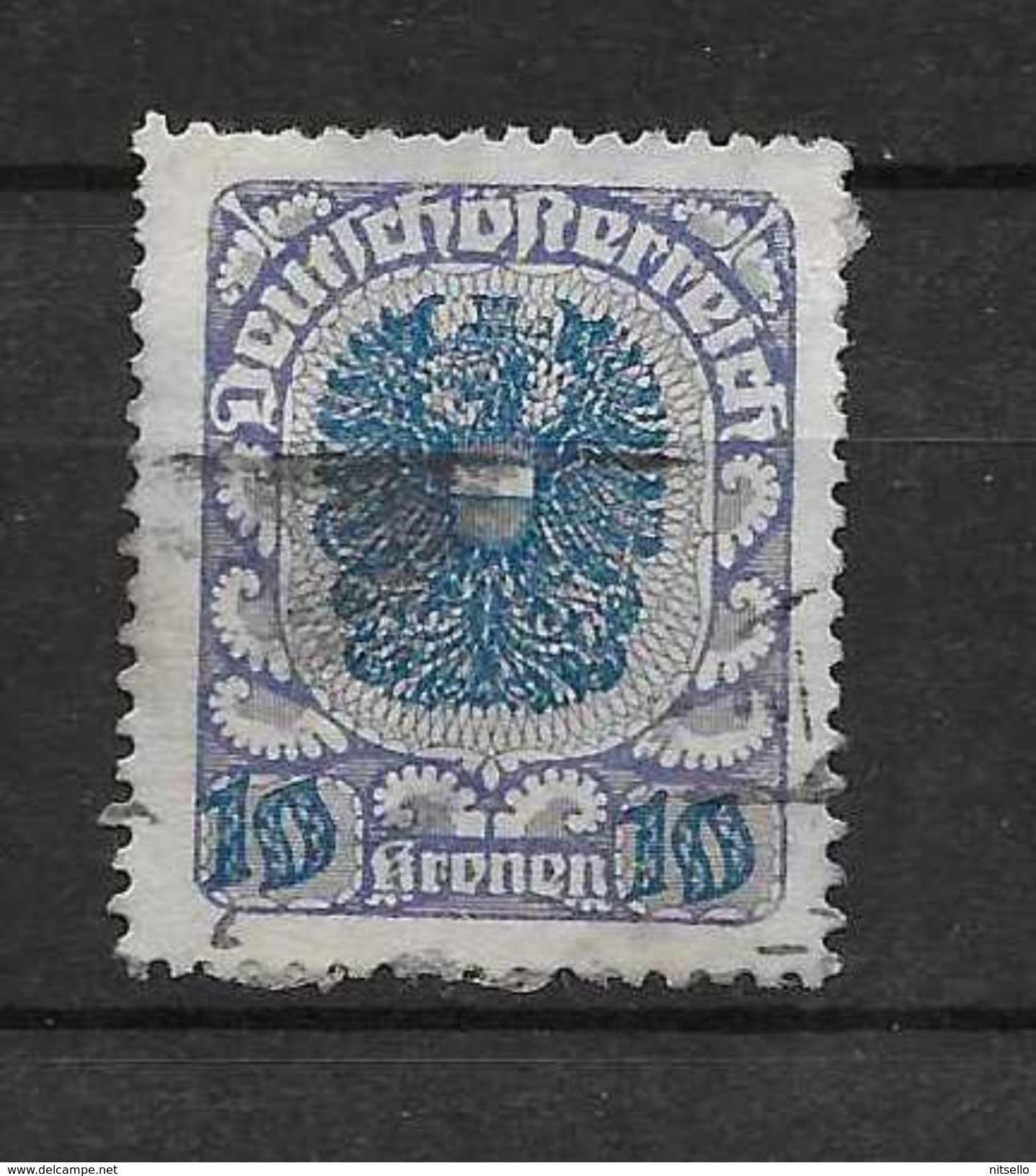 LOTE 1559  ///  AUSTRIA  1920   YVERT Nº: 231 - Gebraucht