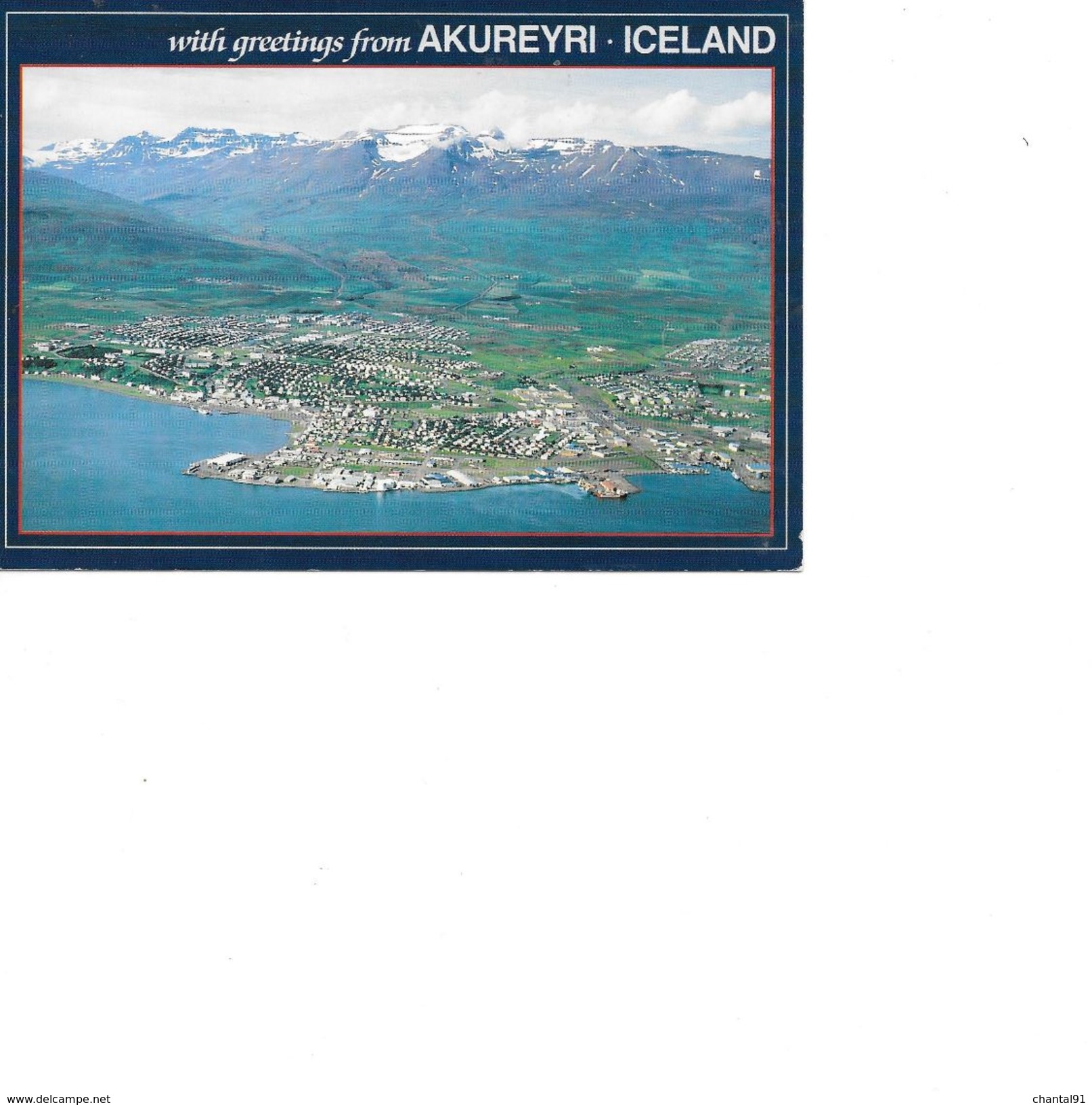 CARTE POSTALE ISLANDE  VOYAGEE - Iceland