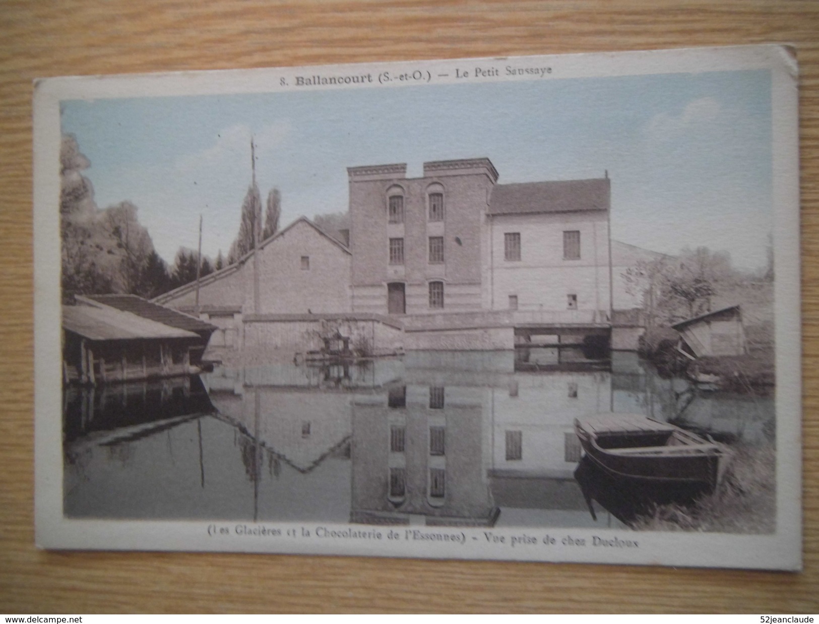 Le Petit Saussaye "les Glacières De La Chocolaterie De L'essonne Prise De Chez Ducloux" "Lavoir" - Ballancourt Sur Essonne