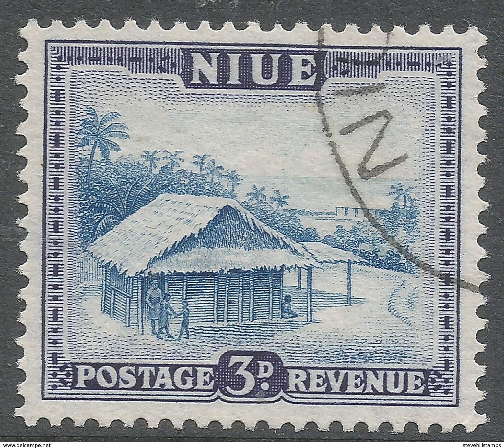 Niue. 1950 Definitives. 3d Used. SG 116 - Niue