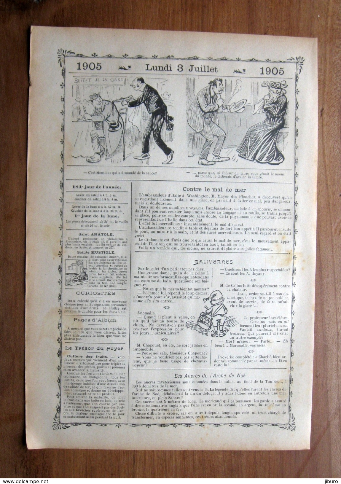 2 Scans Humour 1905 Jeu De Jacquet ( Backgammon Tric-trac ) Dés à Jouer Dans Les WC Latrines Buffet De La Gare  213CH - Non Classés