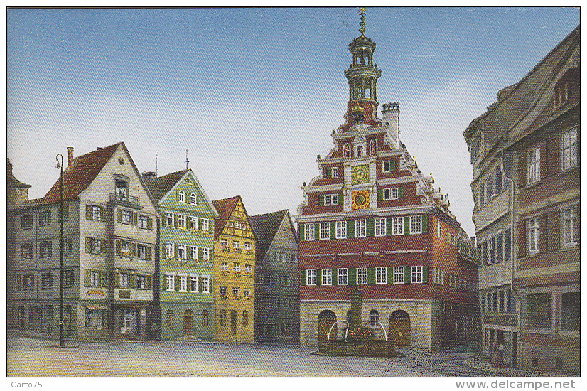 Allemagne - Esslingen Am Neckar - Markplatz Mit Altem Rathaus - Eislingen