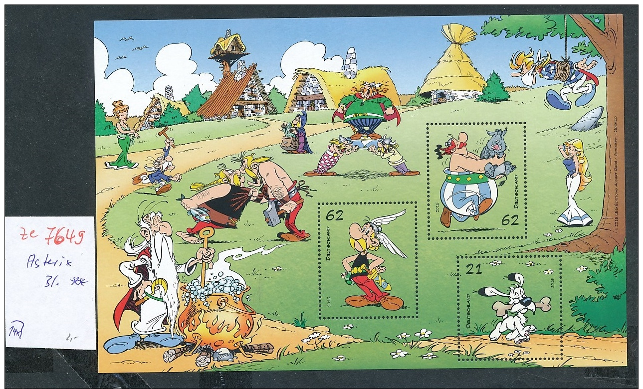 BRD Block Asterix+ Obelix .....    (ze7649 ) -siehe Bild - Sonstige & Ohne Zuordnung