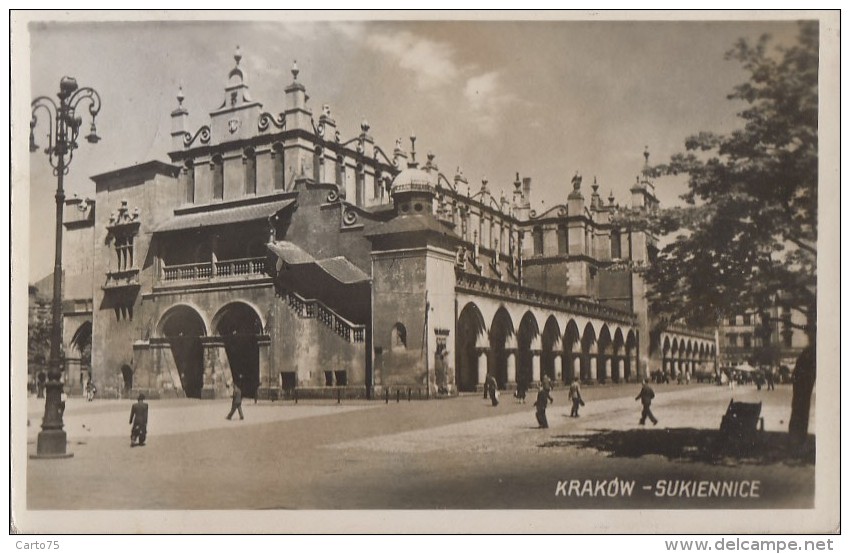 Pologne - Krakow - Sukiennice - 1956 - Pologne