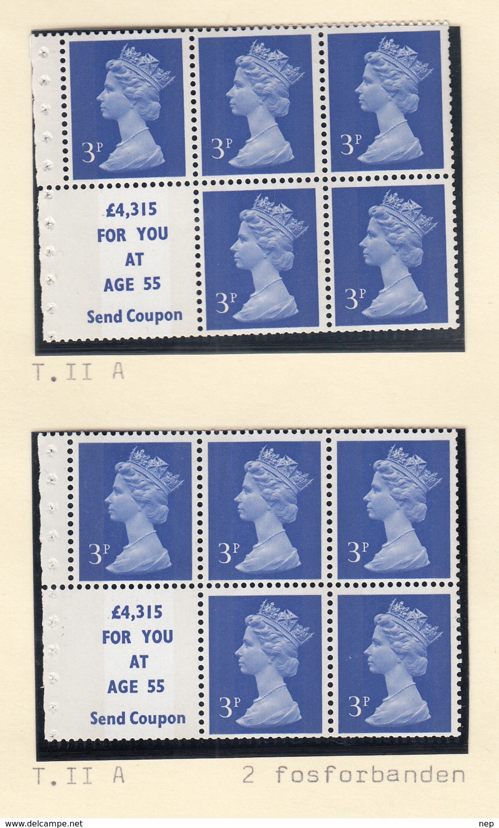 GROOT-BRITTANNIË - Michel - 1972 - Nr  566 C/R (H-BLATT 68) - MNH** - Carnets