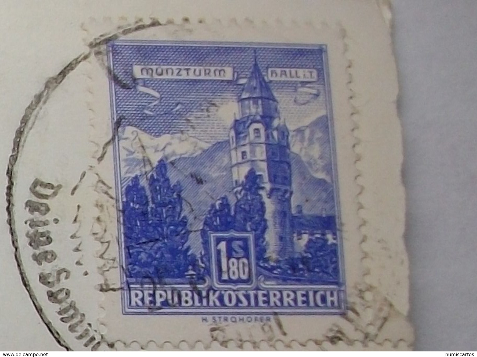 Carte Postale Autriche -Piburger See Bei Otz / Otzal  ( Couleur Oblitérée Timbre Republikosterreich 1.80   ) - Oetz