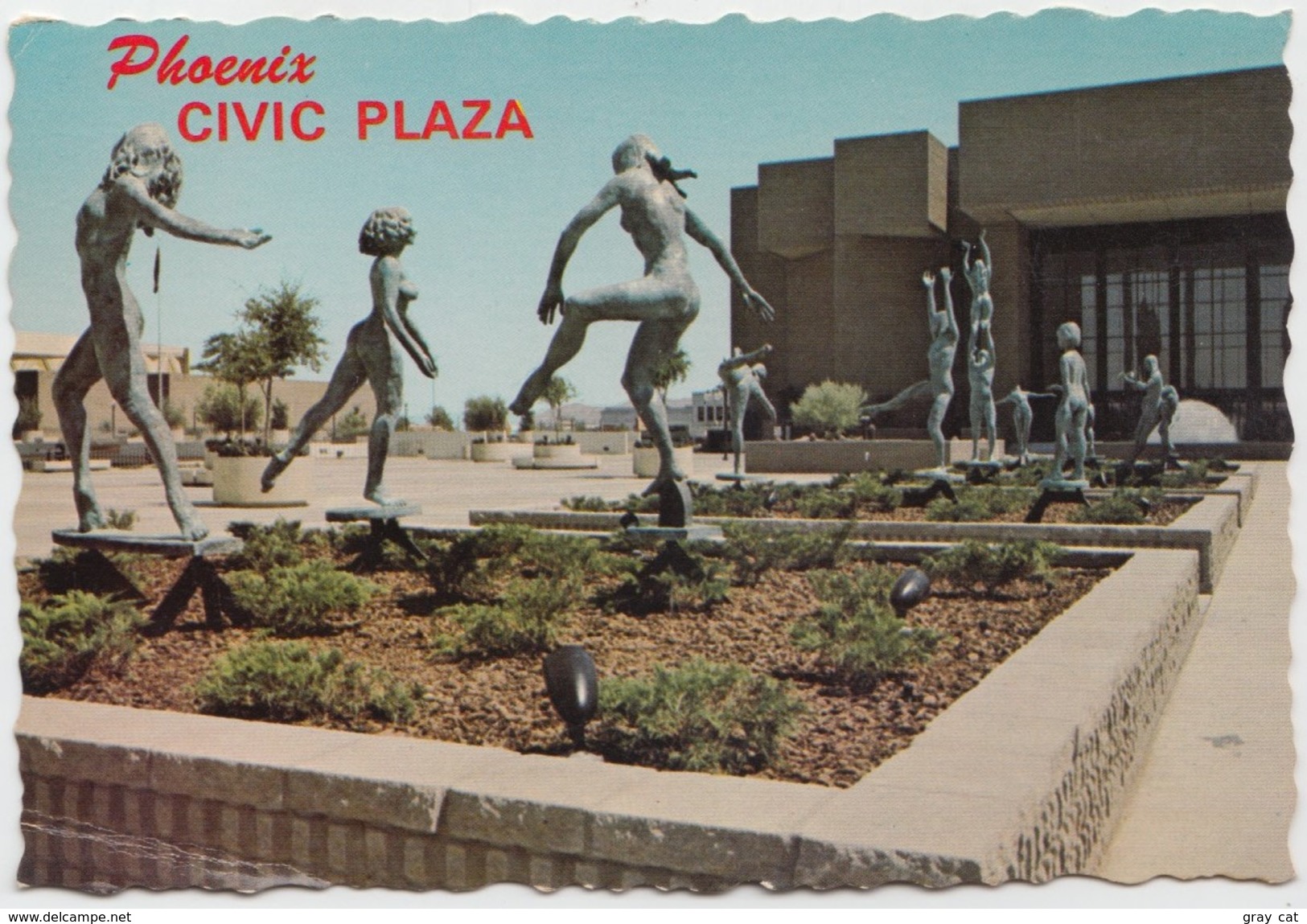 Phoenix, Civic Plaza, Arizona, Unused Postcard [20774] - Phoenix