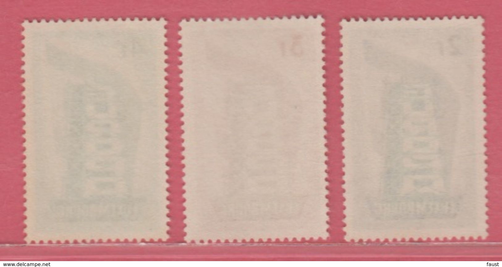 1956** Luxembourg (sans Charn., MNH, Postfrish)  Yv 514/6  Mi 555/7 - 1956