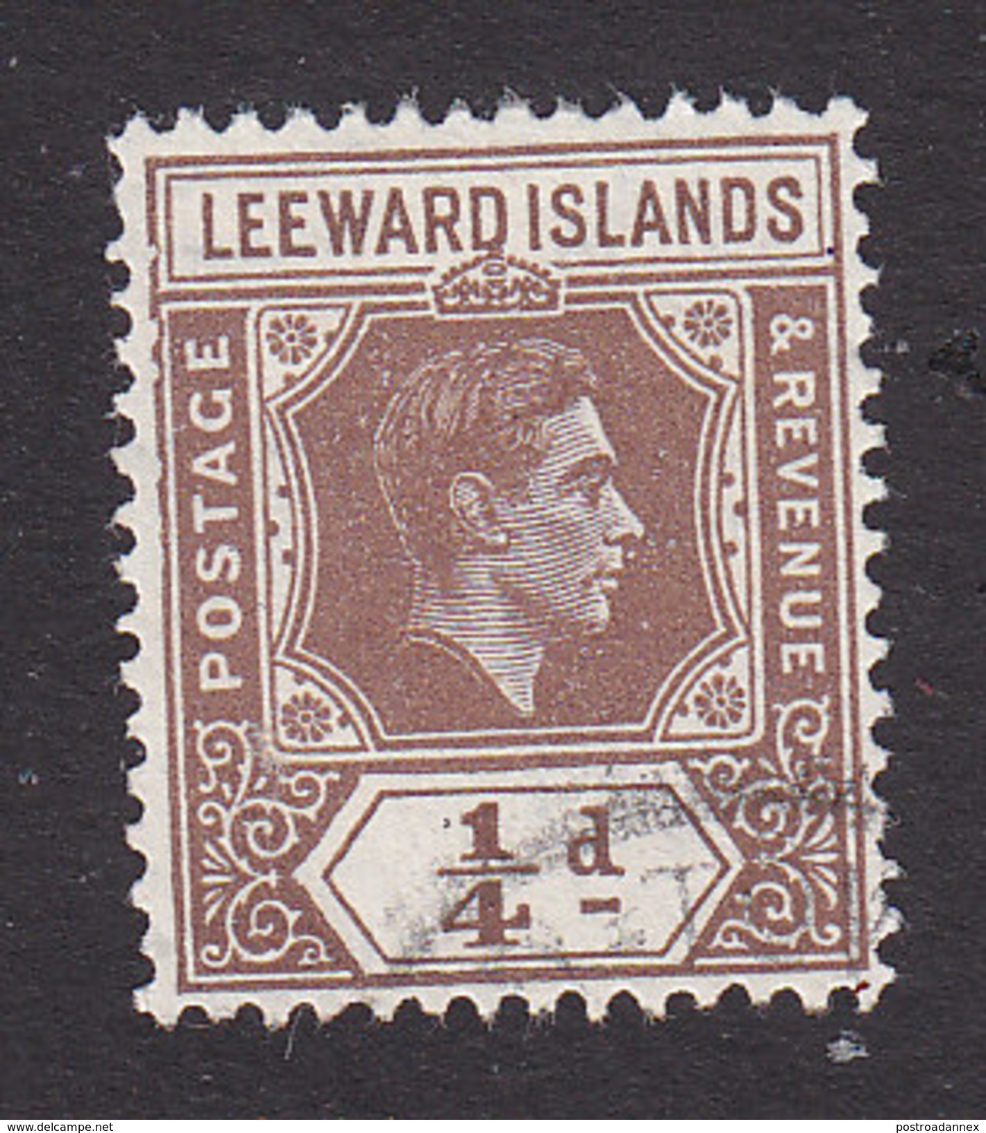 Leeward Islands, Scott #103, Used, George VI, Issued 1938 - Leeward  Islands