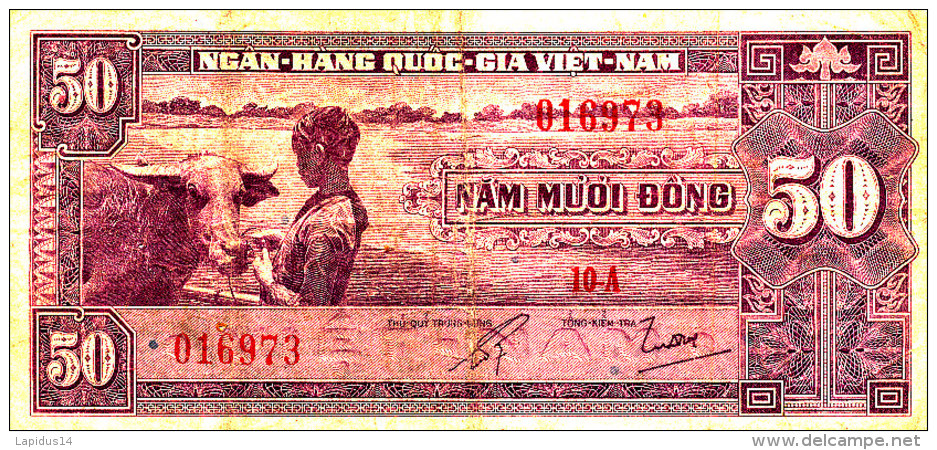 BILLET VIET NAN 50 DONG - Viêt-Nam