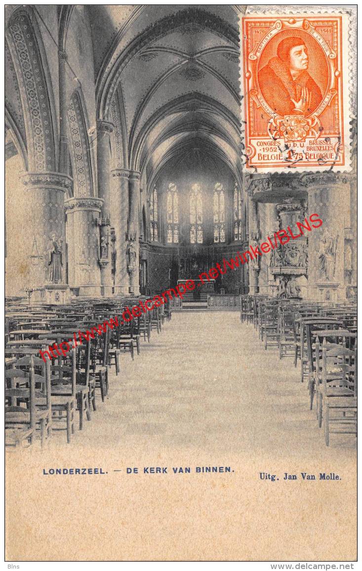 De Kerk Van Binnen - Uitg. Jan Van Molle - Londerzeel - Londerzeel