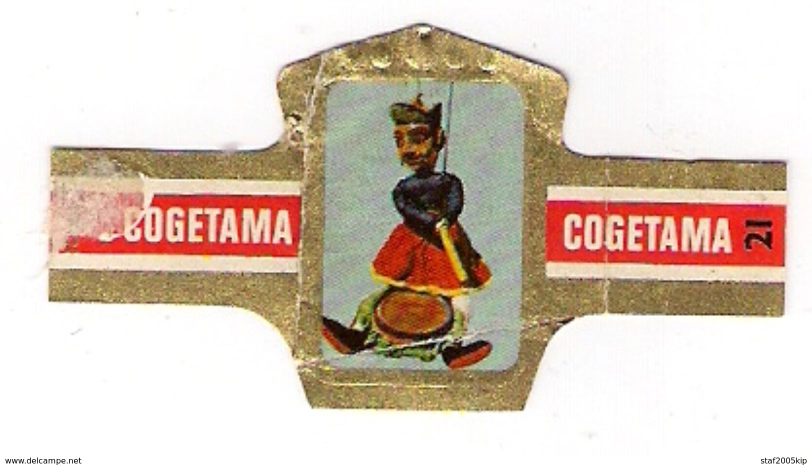Sigarenbanden - Cogetama - Marionetten - Bagues De Cigares