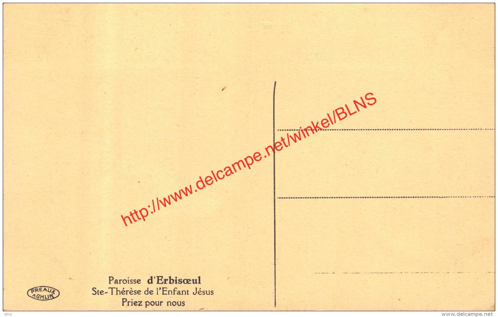 Ste-Thérèse De L'Enfant Jésus - Erbisoeul - Jurbise