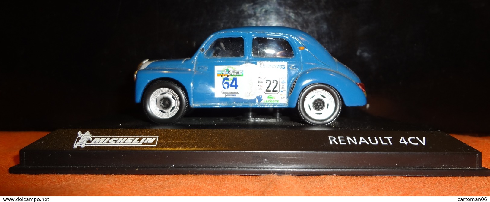 Voiture - Renault 4CV Michelin - 1/43 - Other & Unclassified