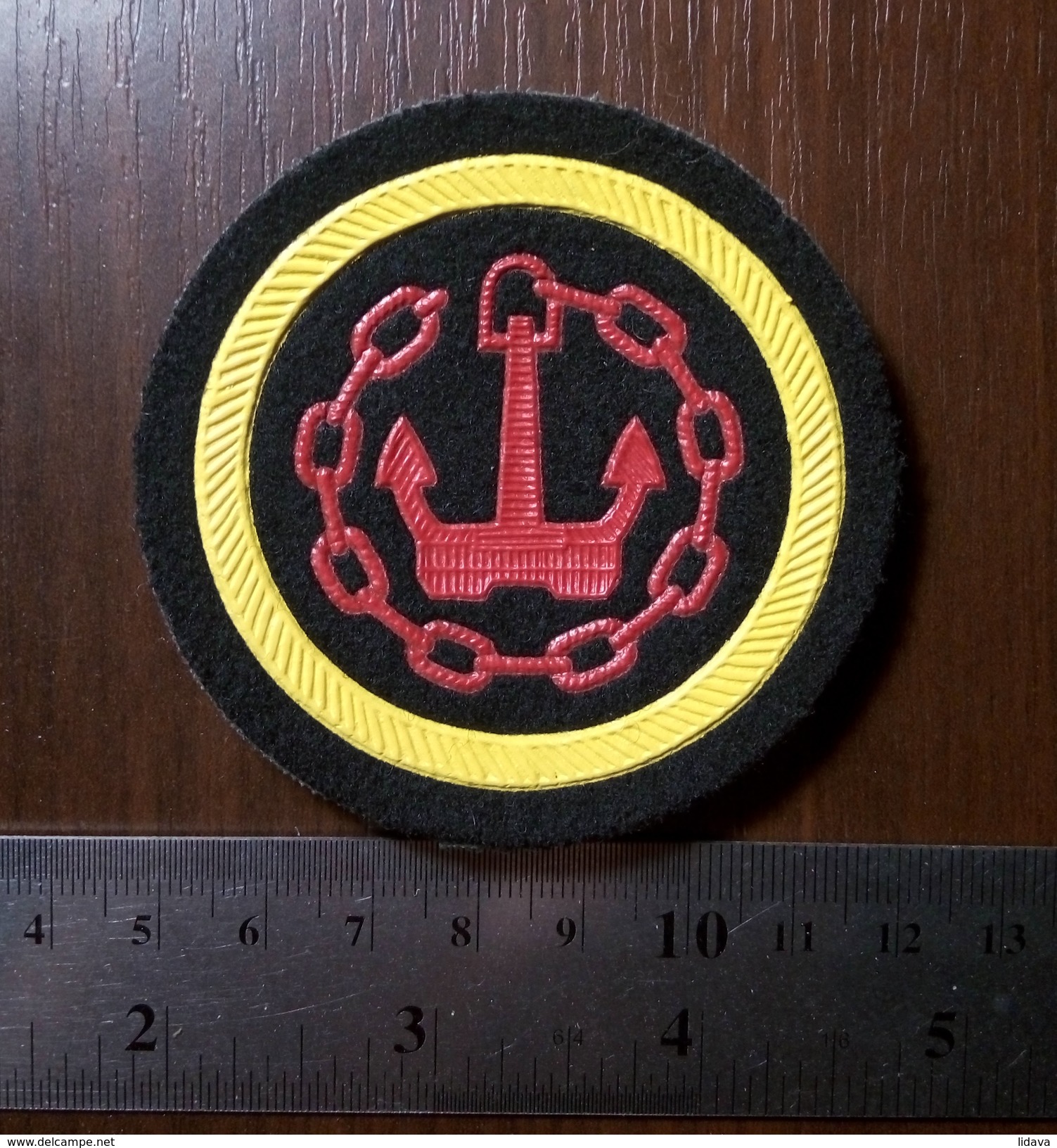 Patch Soviet Union Army Naval Protection And Support Warrant Officer 1969-1991 USSR NAVY Aufnäher Parche Ecusson - Scudetti In Tela