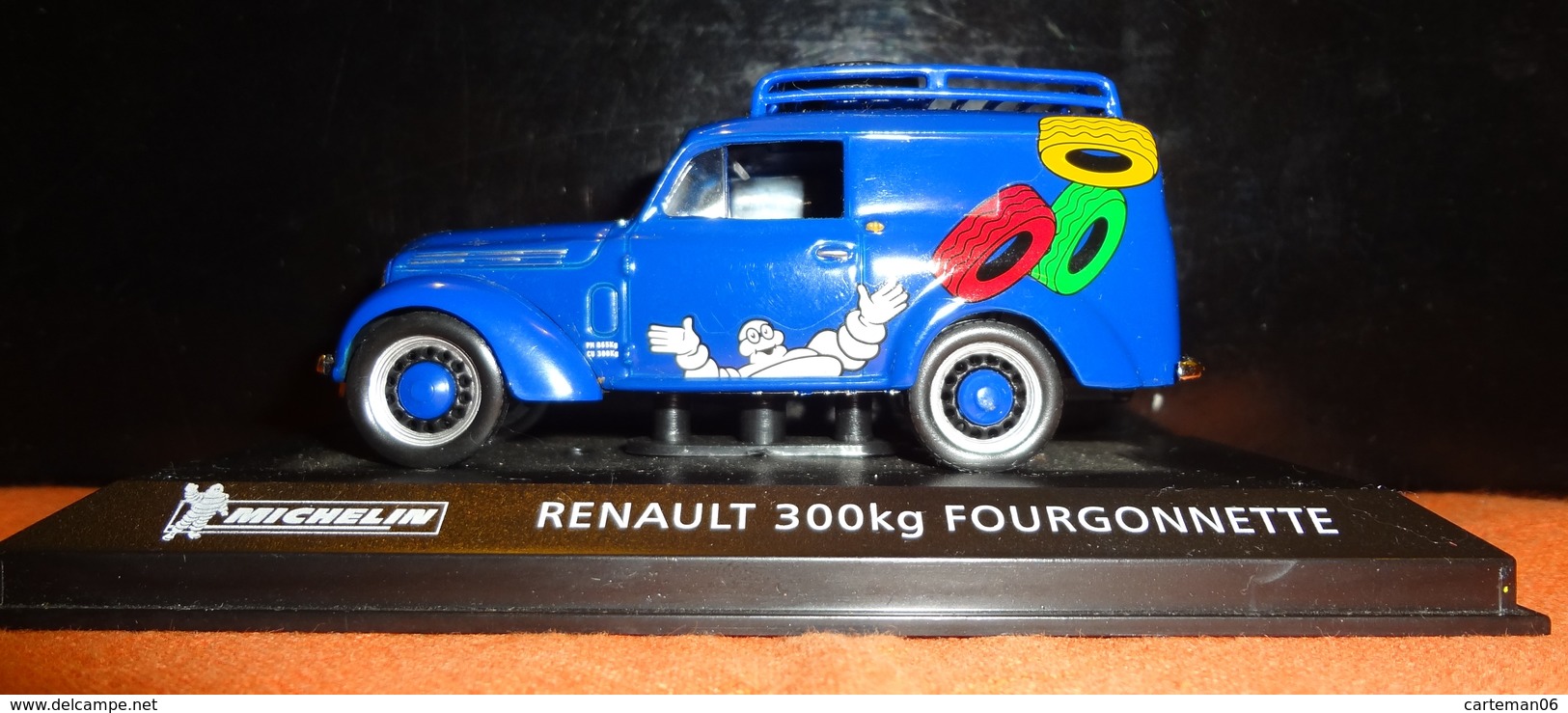 Camionnette - Renault 300 Kg Fourgonnette Michelin - 1/43 - Other & Unclassified