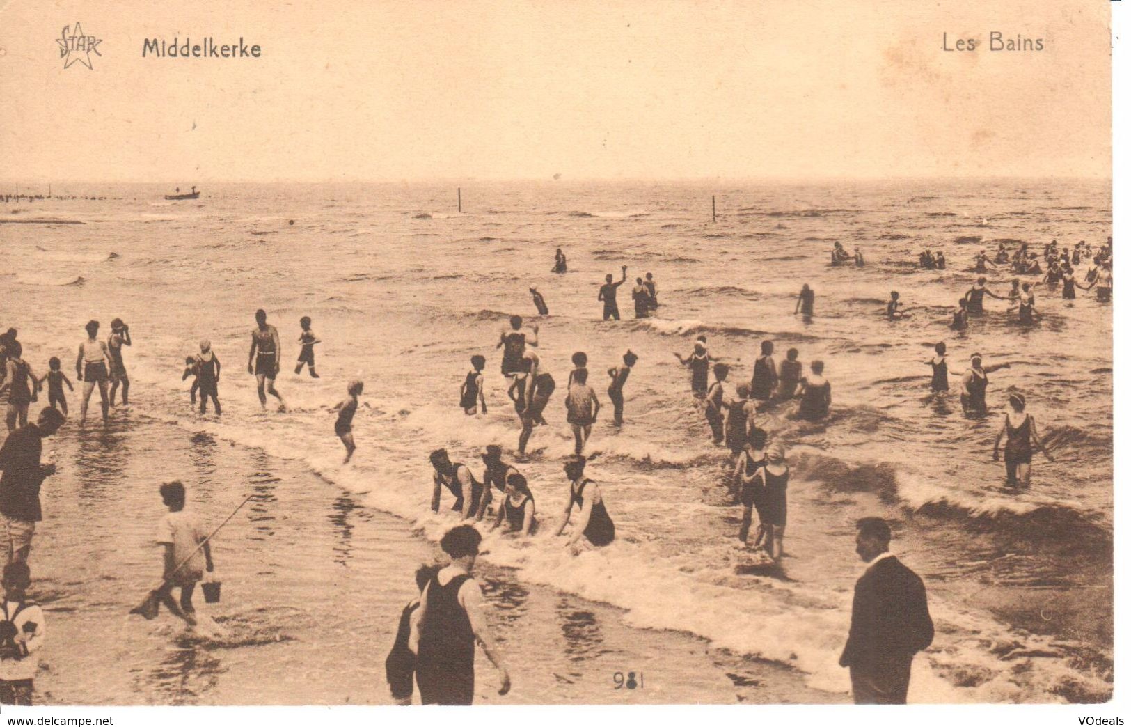 Middelkerke - CPA - La Plage - Het Strand - Middelkerke