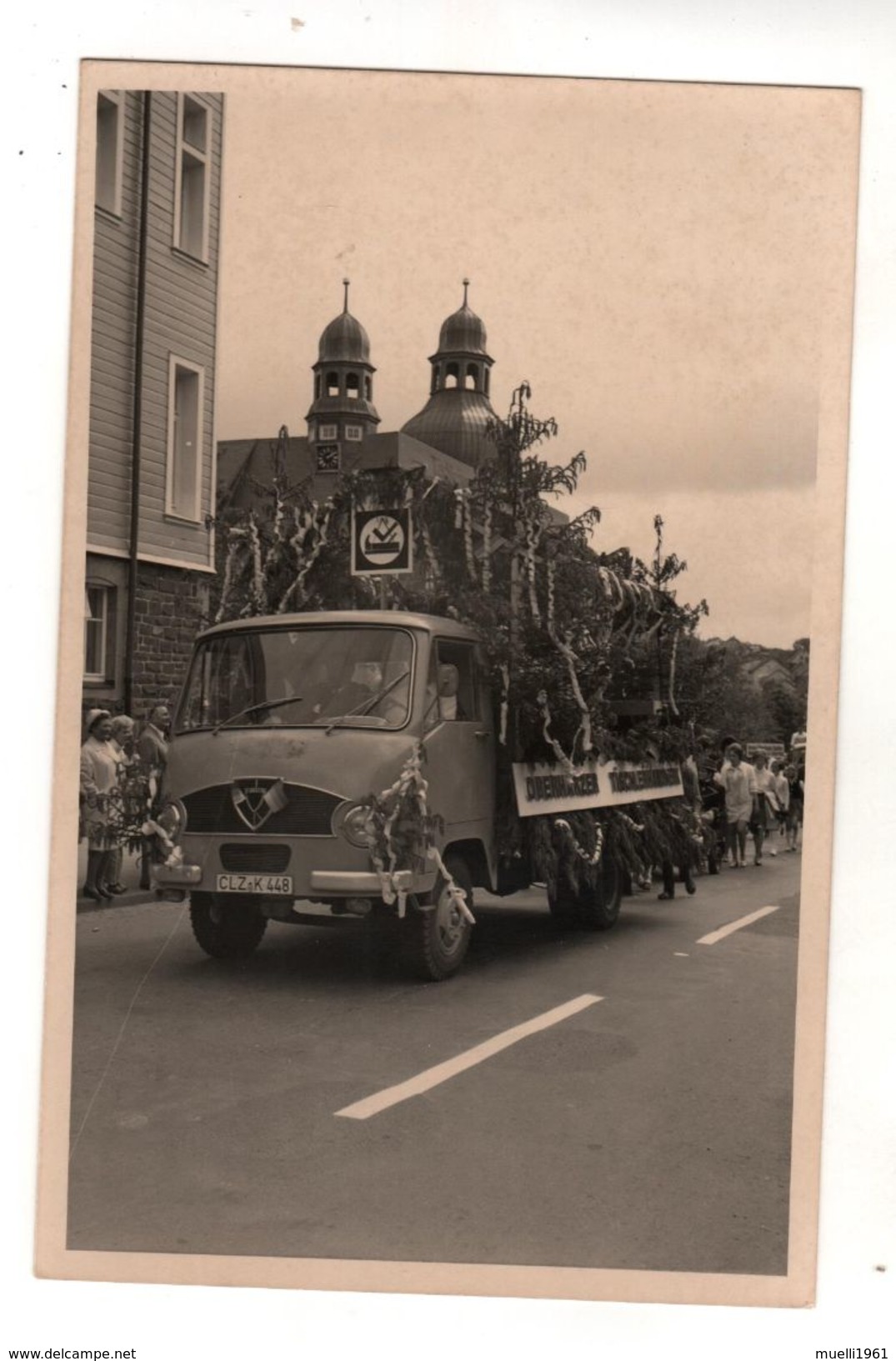 Nr.+ 76,  FOTO Im AK-Format, Clausthal-Zellerfeld, Umzug, 50er Jahre - Clausthal-Zellerfeld