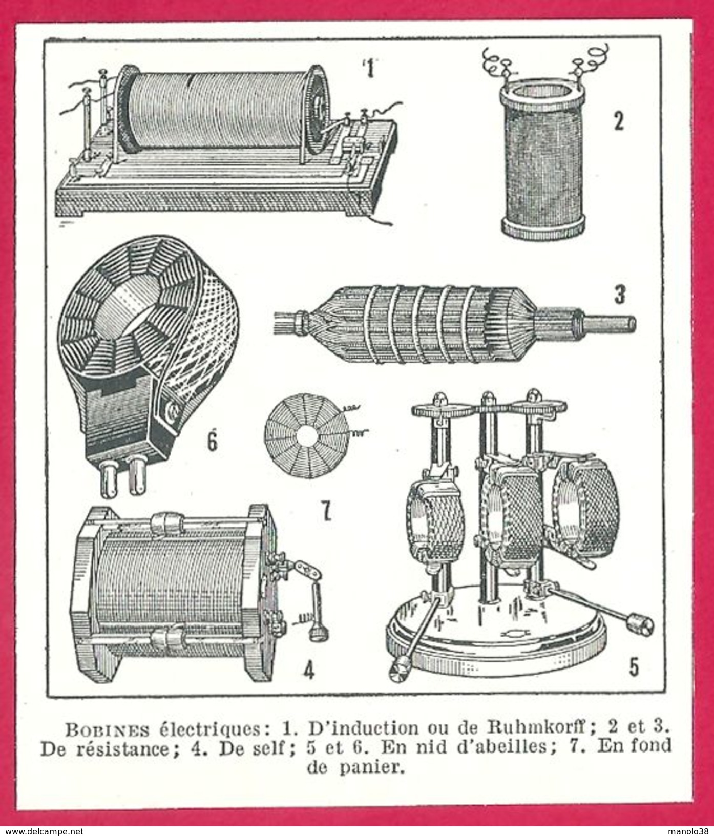 Bobine électrique Larousse 1948 - Autres & Non Classés