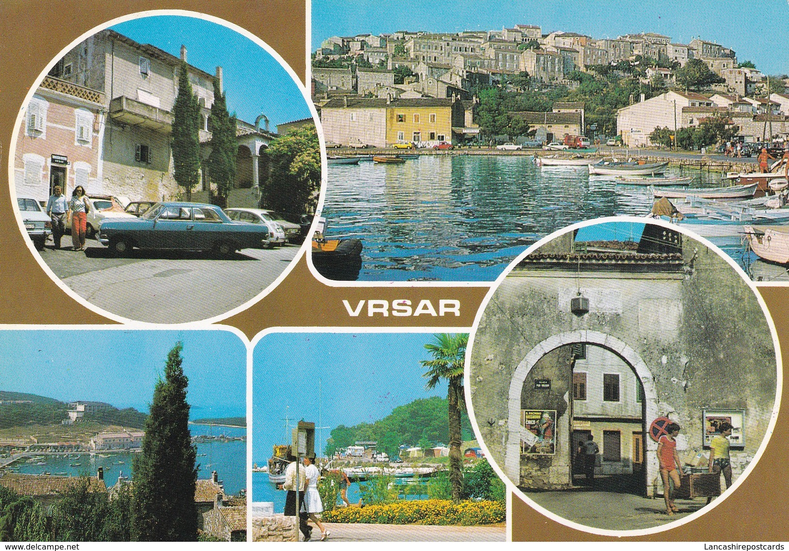 Postcard Vrsar Croatia Multiview My Ref B22107 - Croatia