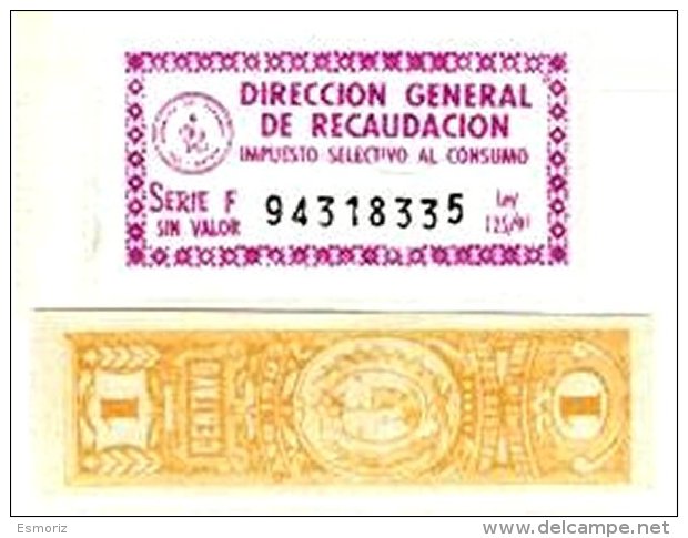 PARAGUAY, Tobacco Tax, (*) MNG, F/VF - Paraguay