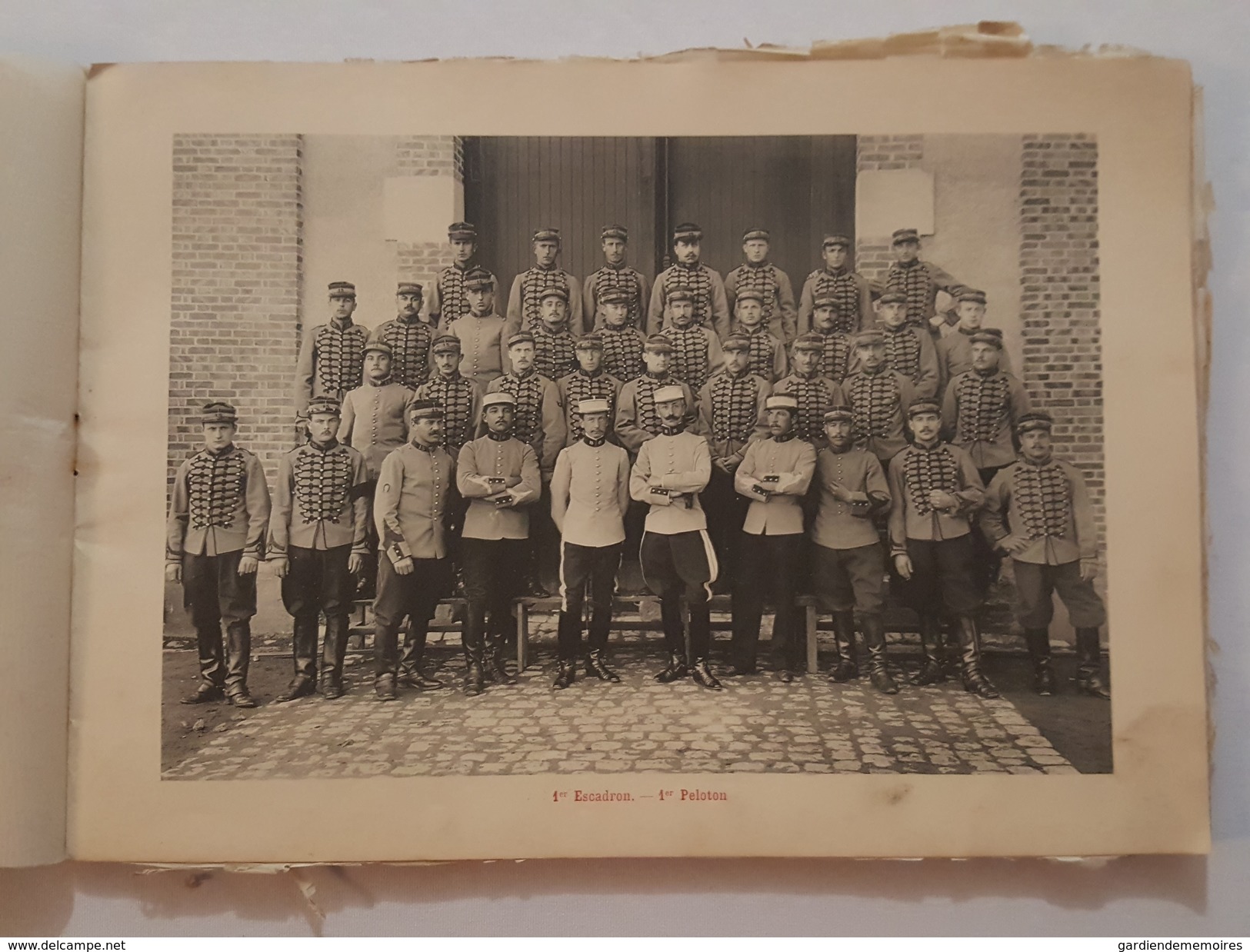 15è Régiment de Chasseurs de chalons sur Marne - 1909 - Livret de 24 photos