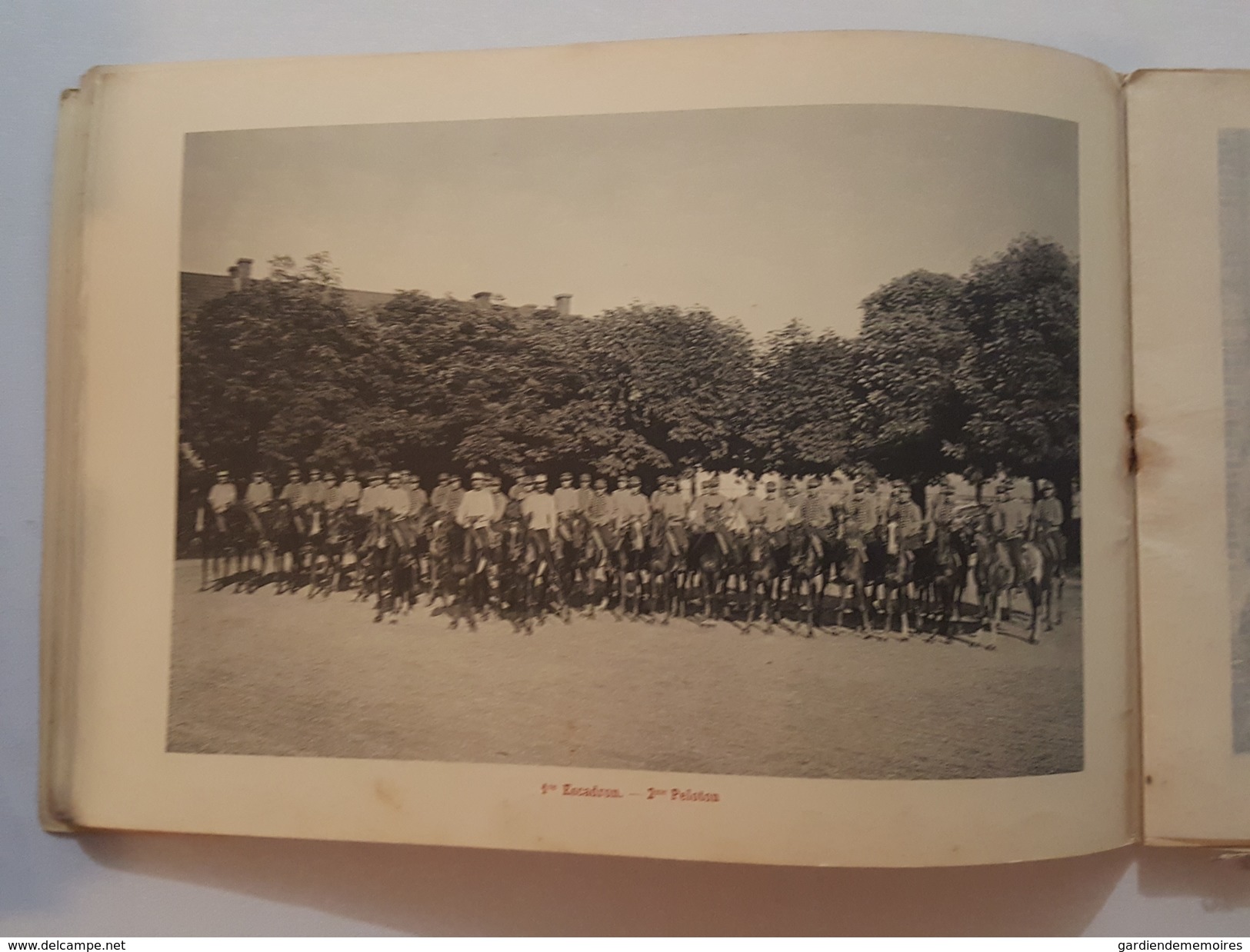 15è Régiment de Chasseurs de chalons sur Marne - 1909 - Livret de 24 photos