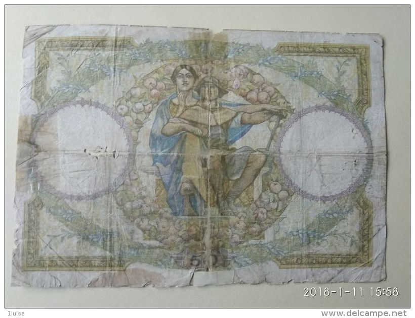 50 Francs 1932 - 5 F 1917-1940 ''Violet''
