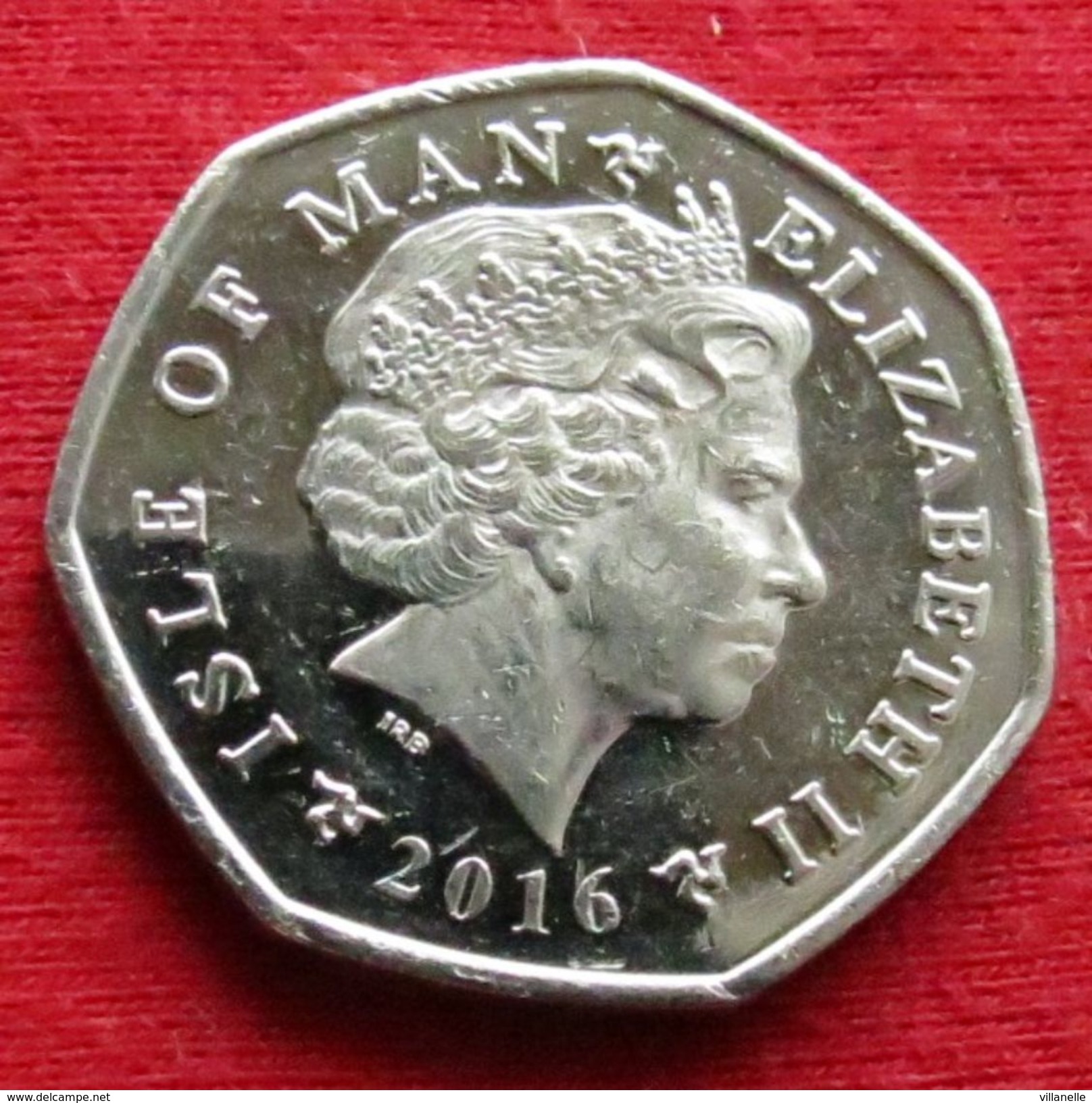 Isle Of Man 50 Pence 2016  Ile De Man Isla De Man Isola Di Man - Isle Of Man