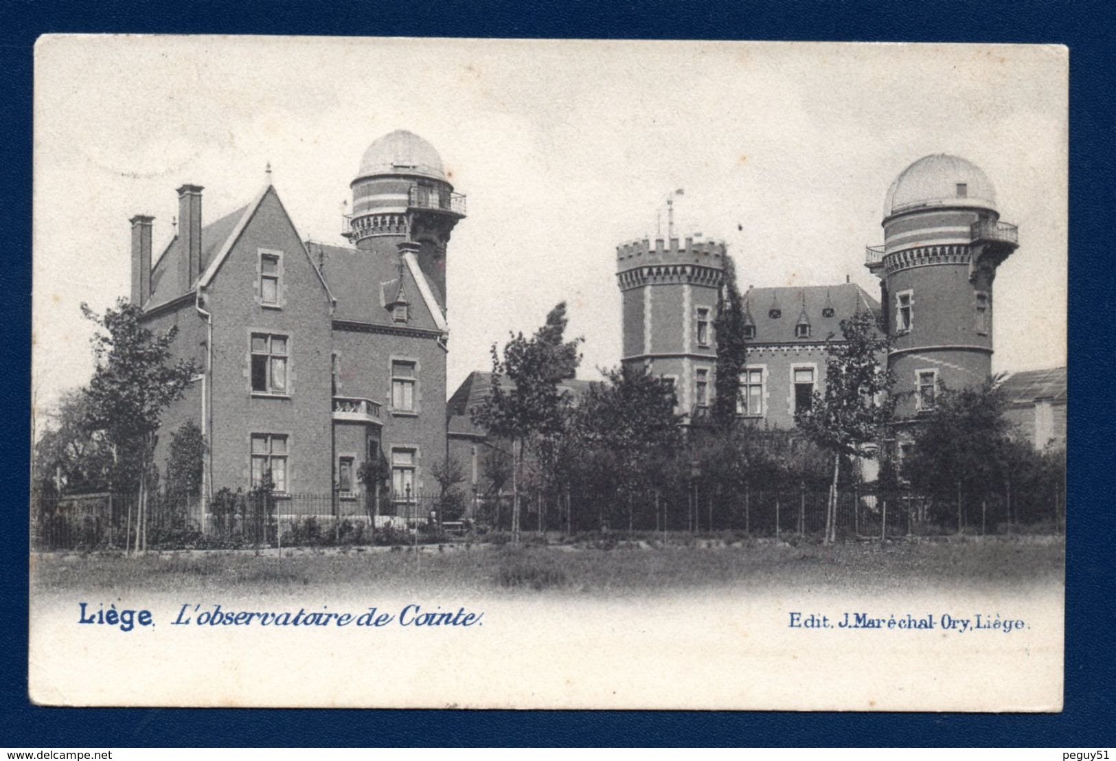 Liège. L'Observatoire Astronomique De Cointe. ( 1881- Arch. Lambert Noppius).  Ca 1900 - Liege