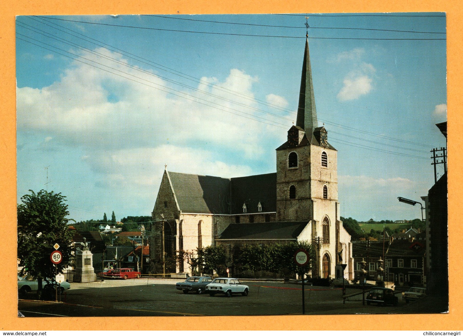 Overijse Eglise St Martin - St Martinuskerk - St Martin's Church - St Martinuskirche - Vieilles Voitures - LE BERRURIER - Overijse