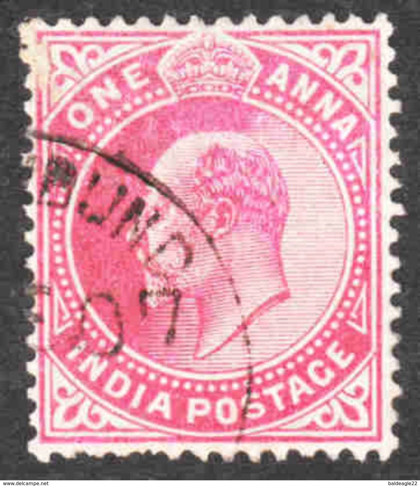 India - Scott #79 Used (2) - 1902-11 King Edward VII