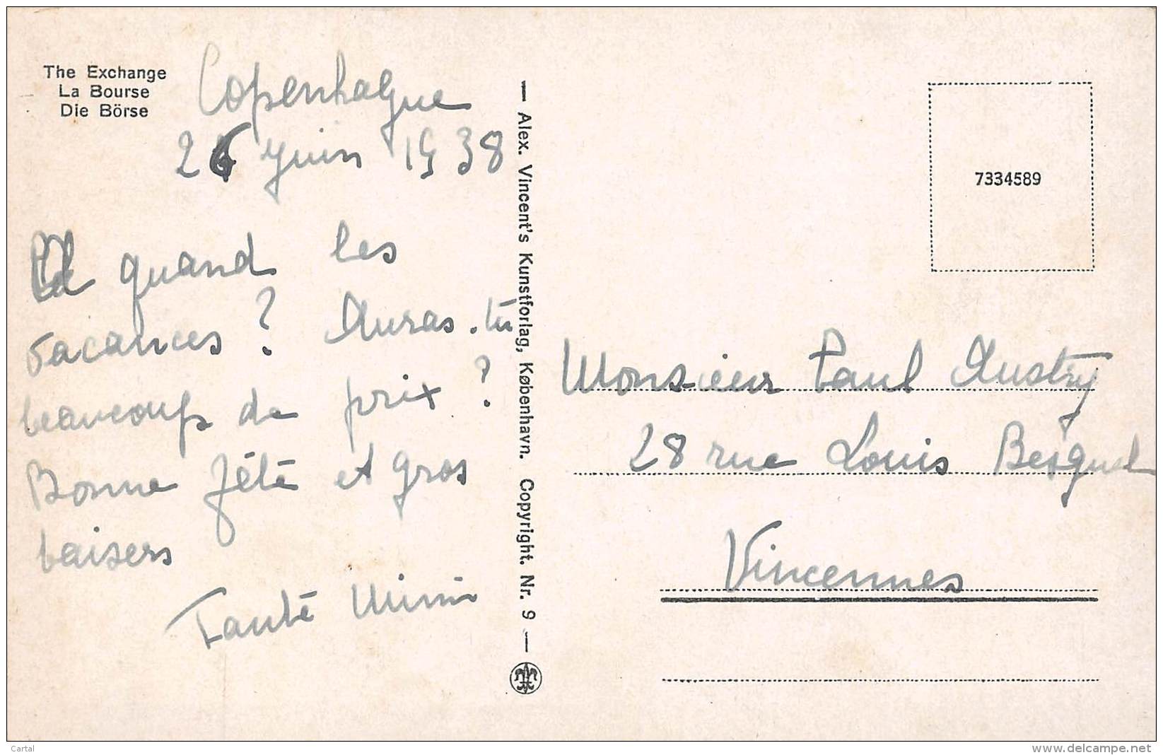 KOBENHAVN - Borsen - Dänemark