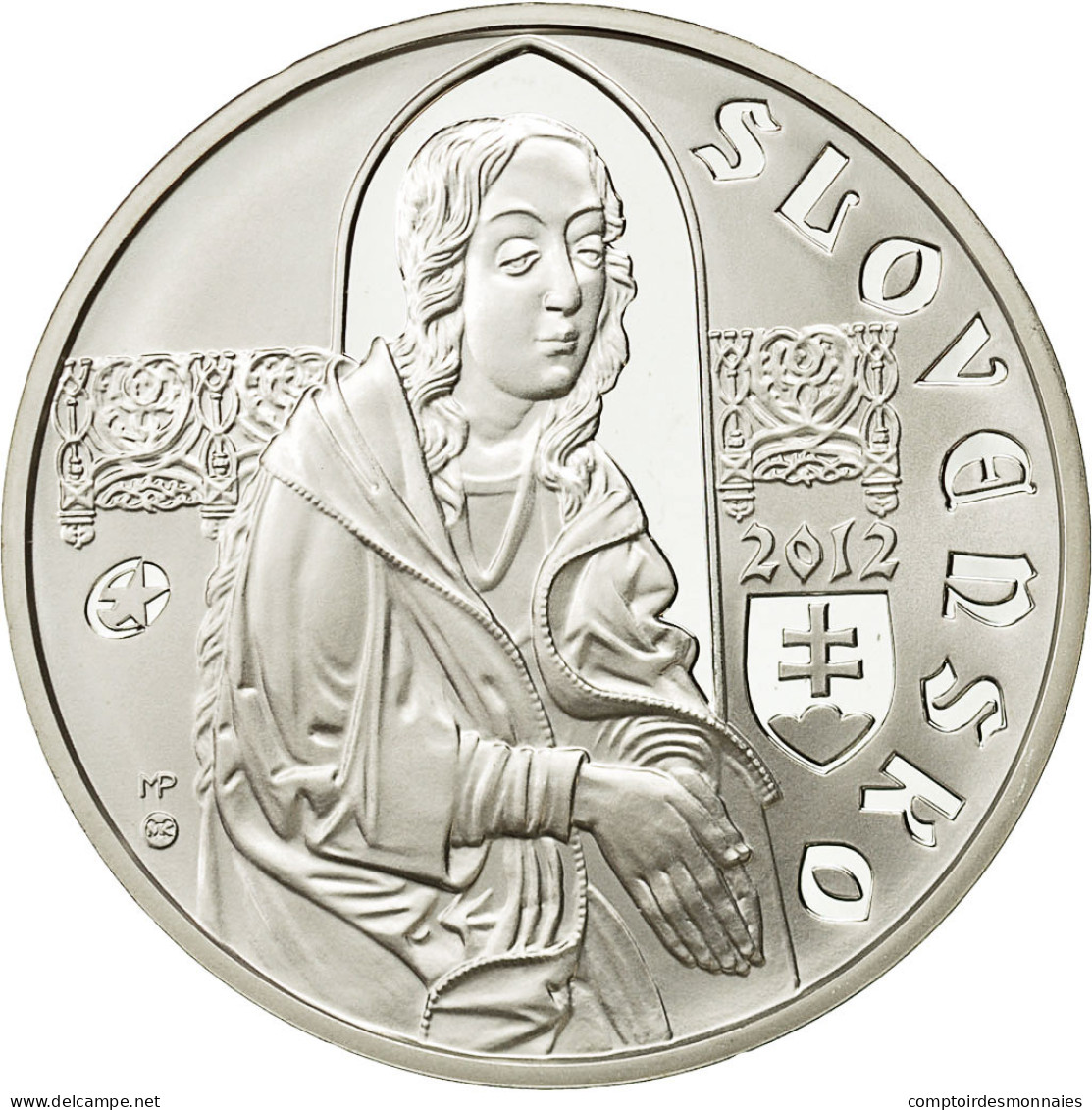 Slovaquie, 10 Euro, 2012, FDC, Argent, KM:122 - Slowakije