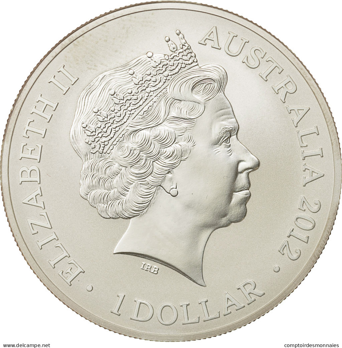 Monnaie, Australie, Elizabeth II, Dollar, 2012, Royal Australian Mint, FDC - Ongebruikte Sets & Proefsets