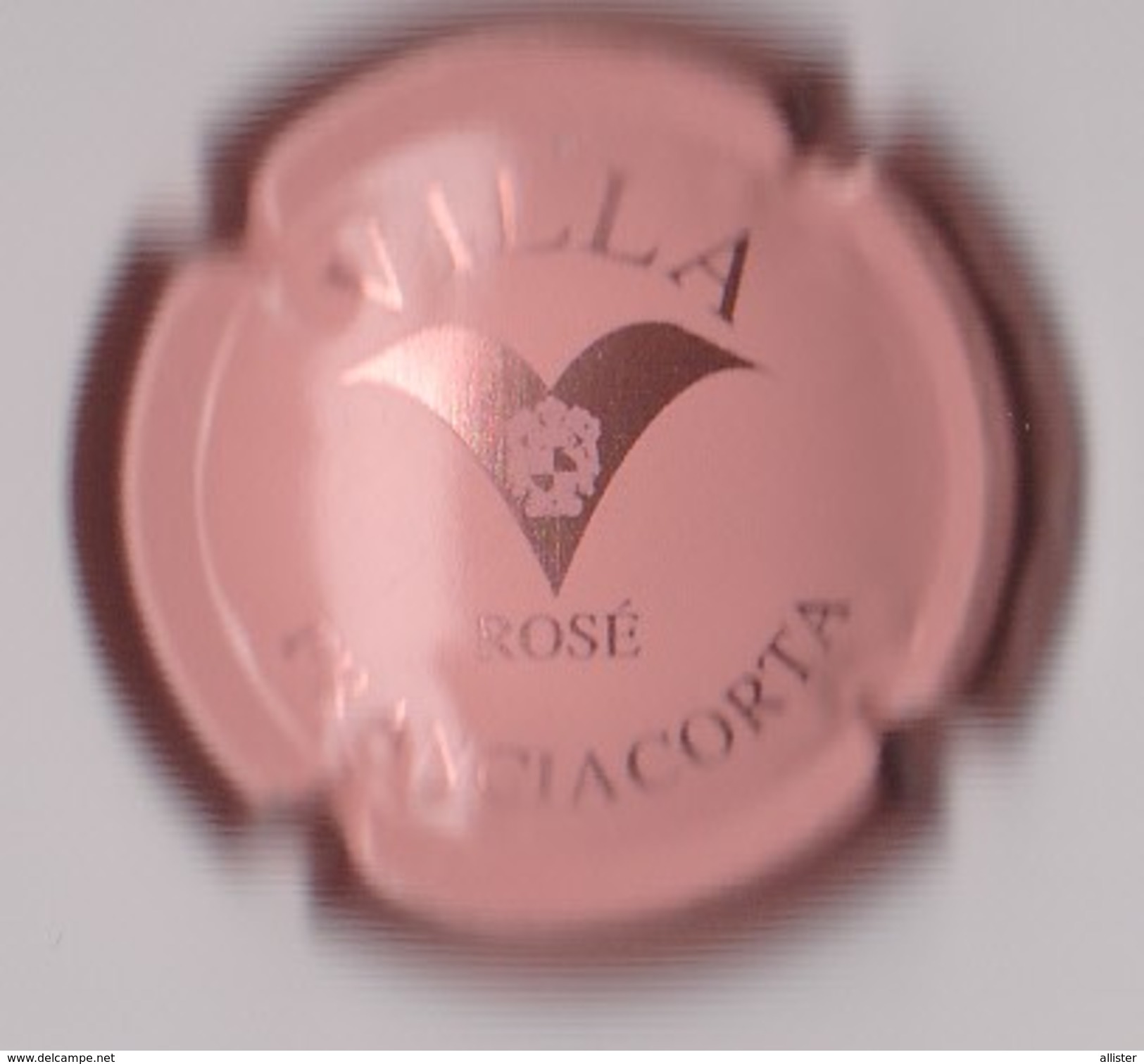 Capsule Mousseux ( VILLA FRANCIACORTA  Mousseux Italie , Rose Et Or ) {S03-18} - Mousseux