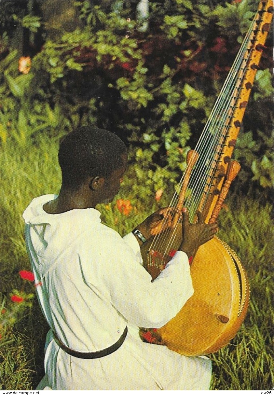 Sénégal - Monastère De Keur Moussa - Moine Jouant De La Kora - Sénégal