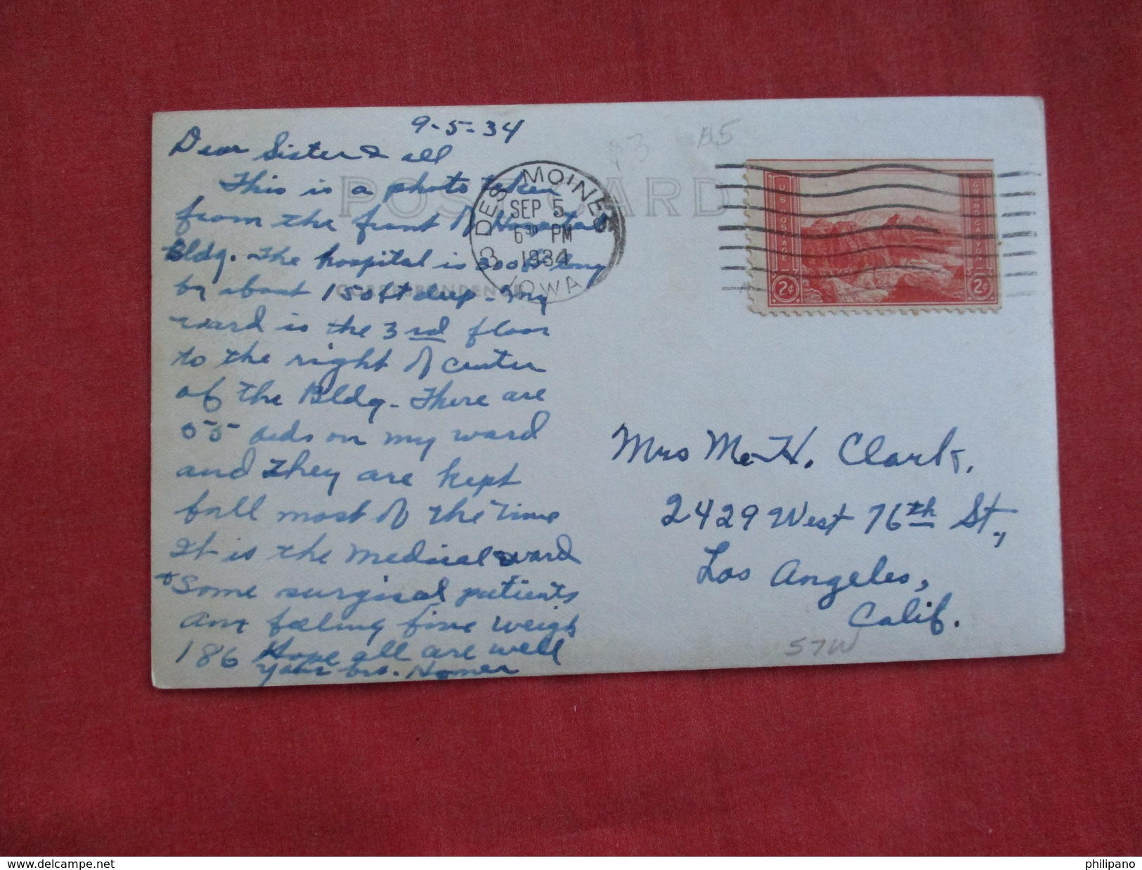 RPPC Veterans Hospital   Iowa > Des Moines  Ref 2796 - Des Moines