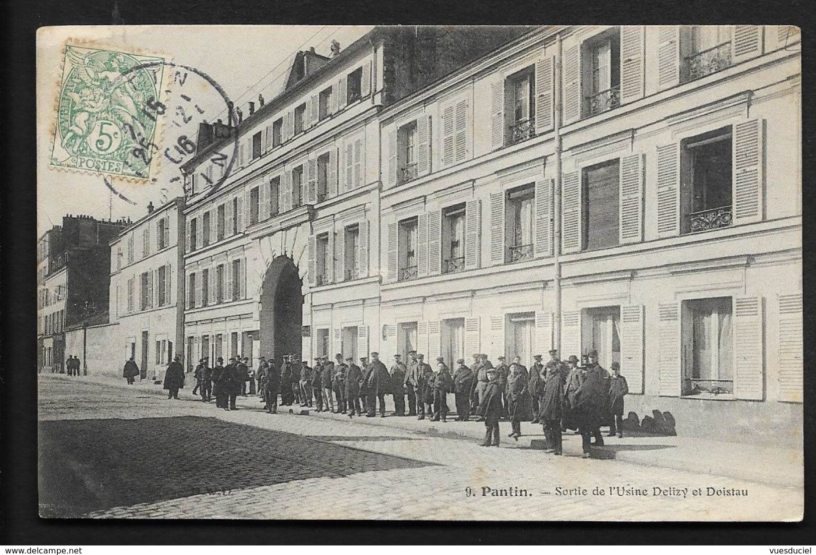 Pantin Sortie De L'usine Delizy Et Doistau  - CPA Seine Saint Denis - Pantin